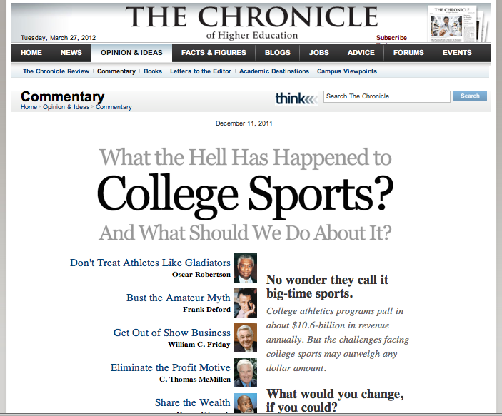 Chronicle Headline